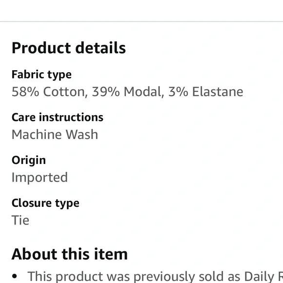 Daily ritual-Women's Terry Cotton and Modal Drawstring Sweatshirt Skirt - Picture 7 of 14